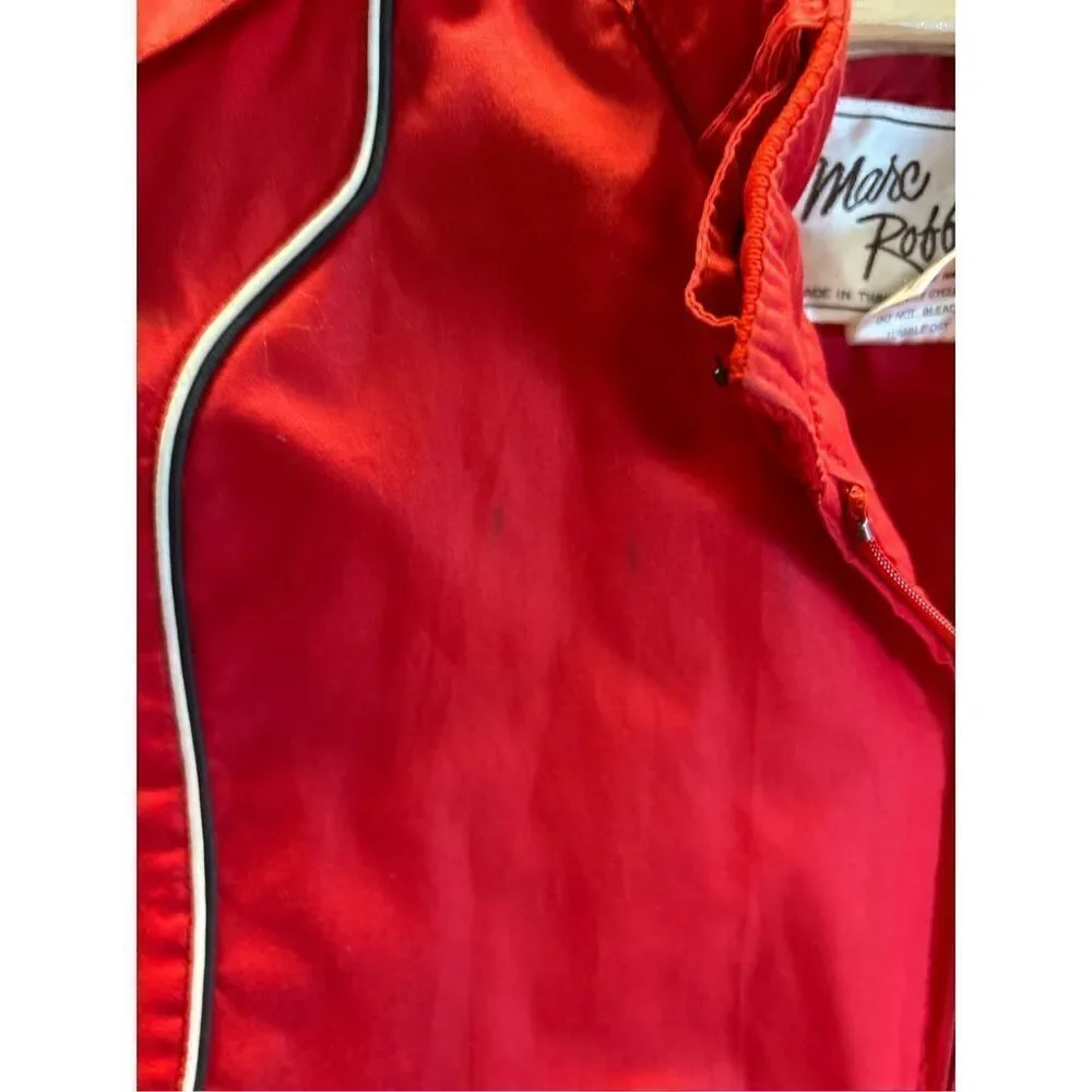 Marc Robbins Large (L) Red Racer Vintage Jacket
